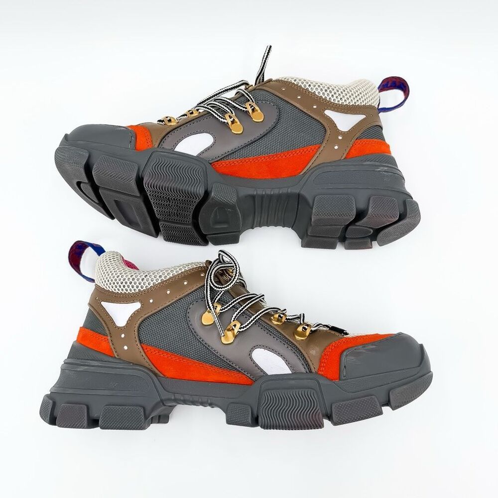 Gucci Boots Flashtrek Chunky Sole Sega Sneakers Size 39.5, 9.5 - Picture 7 of 14